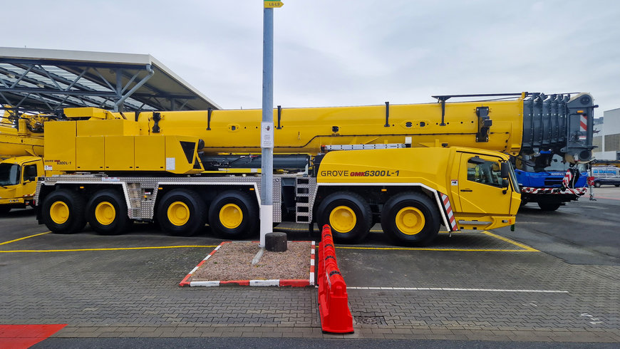 Dźwigaj in Poland grows fleet with Grove GMK6300L-1 acquisition